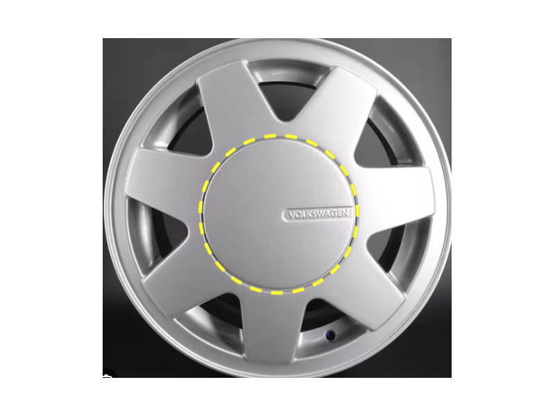 Wheel Center Hub Cap Set VW Jetta Golf MK2 Cabriolet ~ Genuine ~ 357 601 149 A