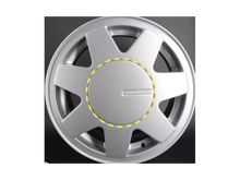 Wheel Center Hub Cap Set VW Jetta Golf MK2 Cabriolet ~ Genuine ~ 357 601 149 A