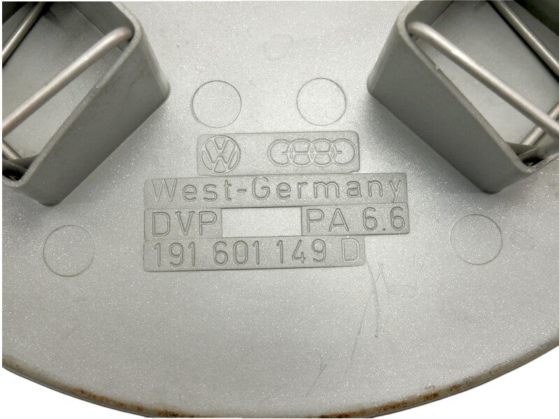 Wheel Hub Center Cap Set 85-92 VW Jetta Golf MK2 - Genuine OEM - 191 601 149 D
