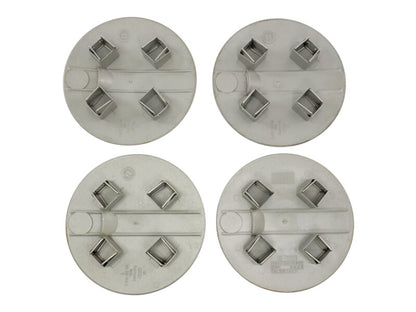 Wheel Hub Center Cap Set 85-92 VW Jetta Golf MK2 - Genuine OEM - 191 601 149 D