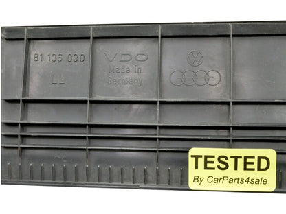 Gauge Cluster Speedometer 1983 Audi 5000 Turbo - 811 360 030