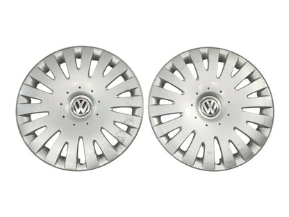 2x 16" Hub Cap Wheel Covers 06-10 VW Passat B6 - Genuine - 3C0 601 147 B