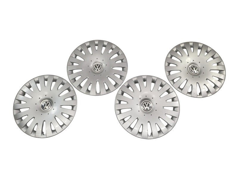16" Hub Cap Wheel Cover Set VW Passat B6 Jetta Golf Rabbit MK5 Mk6 3C0 601 147 B