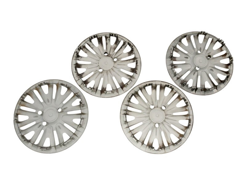 Set of 15" Hub Cap Wheel Covers 10-14 VW Golf MK6 - Genuine OEM - 5K0 601 147 F