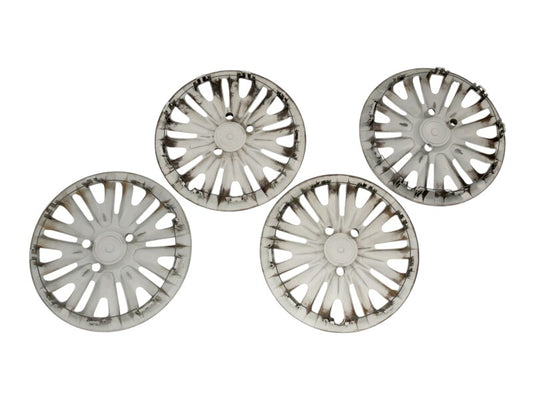 Set of 15" Hub Cap Wheel Covers 10-14 VW Golf MK6 - Genuine OEM - 5K0 601 147 F
