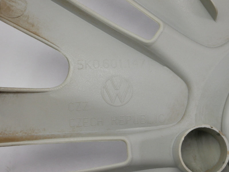 Set of 15" Hub Cap Wheel Covers 10-14 VW Golf MK6 - Genuine OEM - 5K0 601 147 F