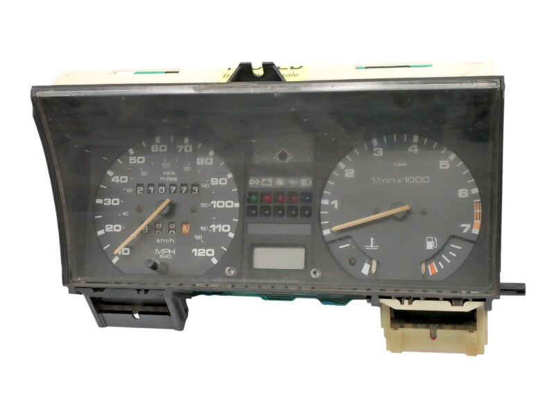 VDO Gauge Cluster Speedometer 7k Tach 82-88 VW Scirocco MK2 120mph - OEM -