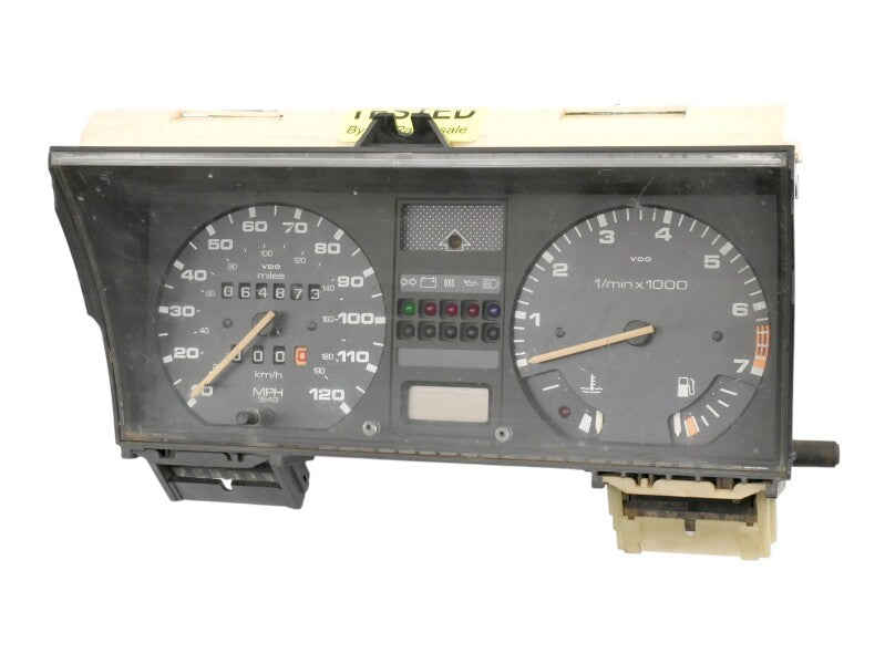 VDO Gauge Cluster Speedometer 7k Tach 82-88 VW Scirocco MK2 120mph - Genuine -