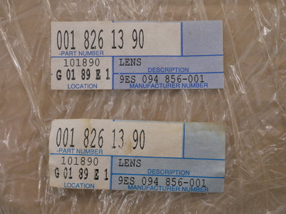 NOS Hella 5.5" Fog Light Lamp Glass Lens Set W110 W111 W112 W114 W115 - K11145