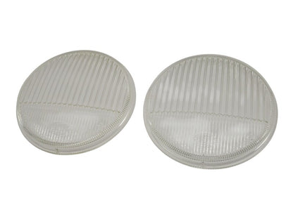 NOS Hella 5.5" Fog Light Lamp Glass Lens Set W110 W111 W112 W114 W115 - K11145