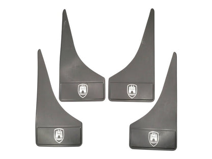 Vintage Wolfsburg Mudflap Set 75-84 VW Rabbit GTI Pickup MK1 Mud Flaps