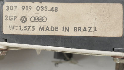 Instrument Gauge Cluster Speedometer Tach 87-93 VW Fox Genuine - 307 919 033.48