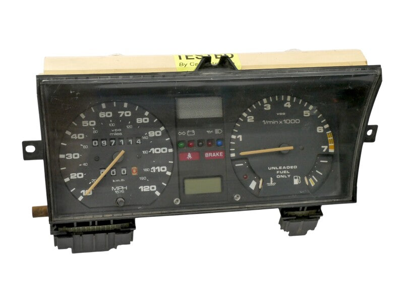 Instrument Gauge Cluster Speedometer Tach 87-93 VW Fox Genuine - 307 919 033.48