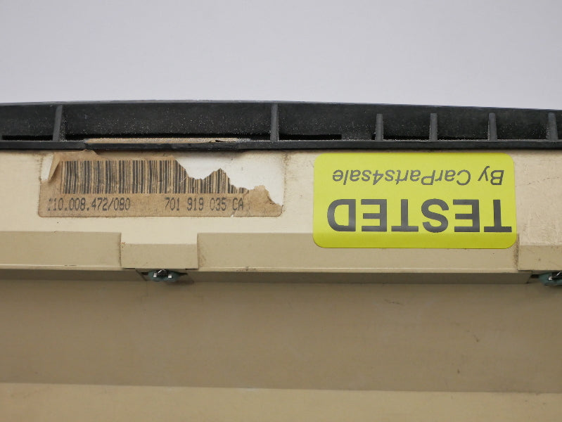 Gauge Cluster Speedometer Tach 92-93 VW Eurovan T4 Cable Drive - 701 919 035 CA