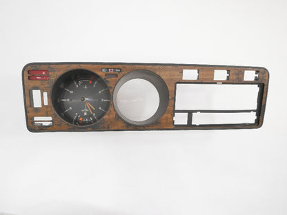 Wood Dash Trim Gauge Cluster Clock 75-80 VW Rabbit MK1 Diesel VDO Fuel Temp