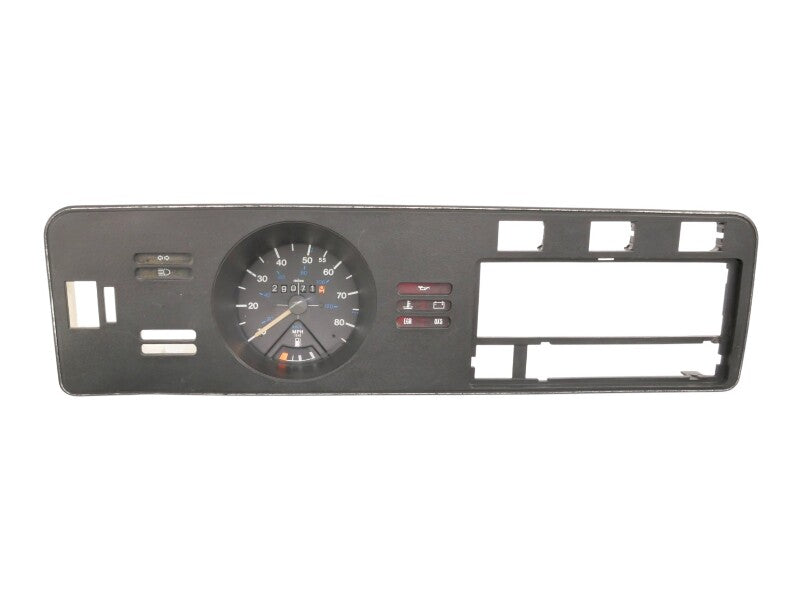 Early Dash Trim Gauge Cluster Speedometer 75-80 VW Rabbit MK1 80MPH Gas Odometer