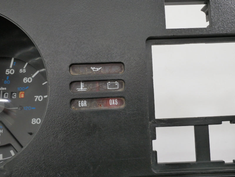 Dash Trim Gauge Cluster Speedometer 75-80 VW Rabbit MK1 80MPH Gas Odometer VDO