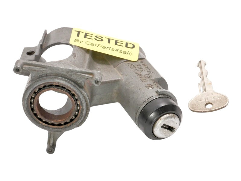 Ignition Housing w/ Key 75-88 VW Rabbit Jetta Golf MK1 MK2 Vanagon - 171 905 851