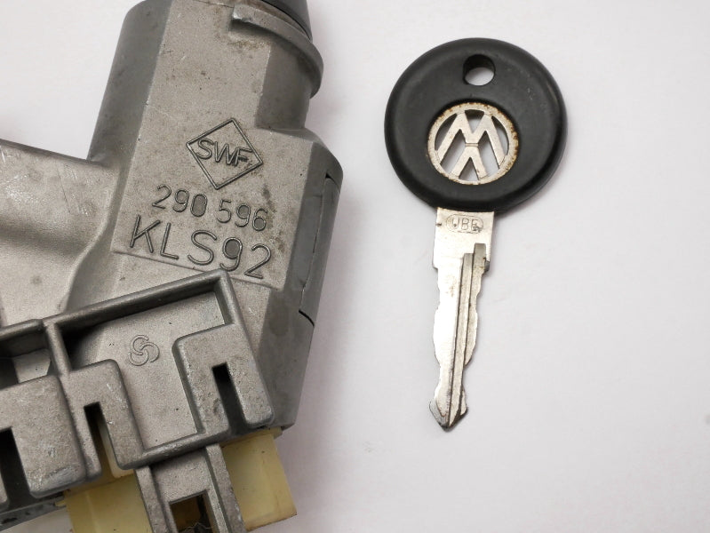 Ignition Switch Collar & Key 89-99 VW Jetta Golf MK2 MK3 MT B3 B4 - 357 905 851