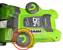 Greenworks 40V Electric Mower Motor Twin Force - 36101486C 5225FTC
