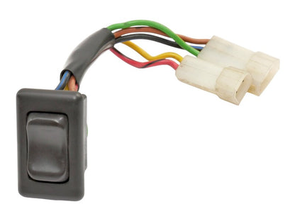 Rear Power Window Switch Button 80-84 Audi 4000 80 B2 - Genuine - 813 959 855