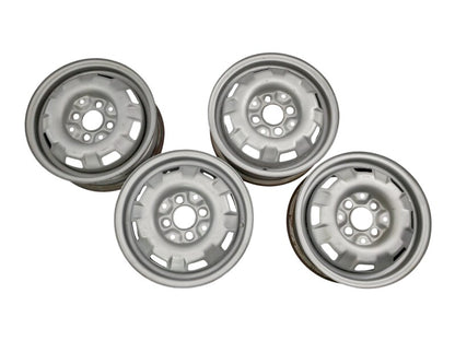 13" Steel Wheel Rim Set 75-84 VW Jetta Rabbit Pickup MK1 4x100 ~ 175 601 025 B