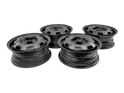 13" Steel Wheel Rim Set 75-84 VW Jetta Rabbit Pickup MK1 4x100 ~ 175 601 025 H