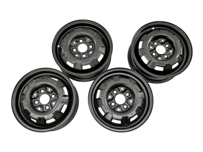 13" Steel Wheel Rim Set 75-84 VW Jetta Rabbit Pickup MK1 4x100 ~ 175 601 025 H