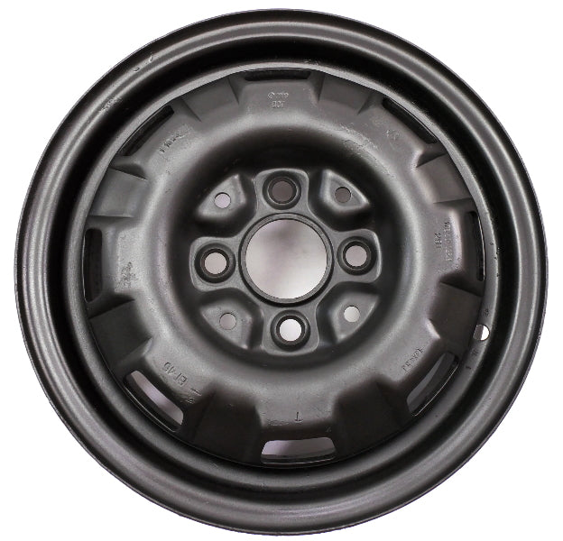 13" Steel Wheel Rim Set 75-84 VW Jetta Rabbit Pickup MK1 4x100 ~ 175 601 025 B ~