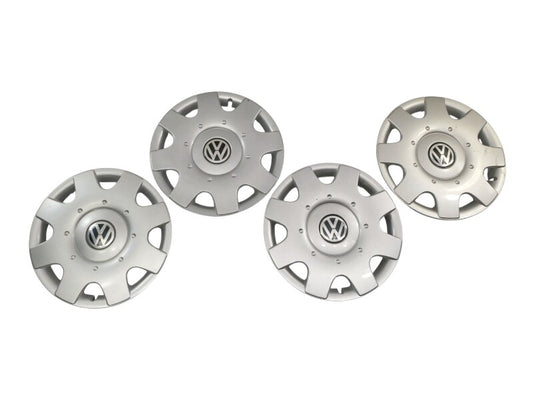 16" Hub Cap Wheel Cover Set 98-05 VW Beetle Hubcap - Genuine OEM - 1C0 601 147 D