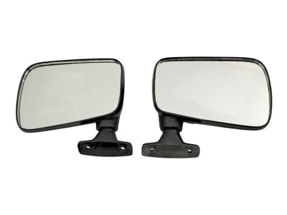 Exterior Side View Door Flag Mirror Set 75-84 VW Rabbit GTI Jetta MK1