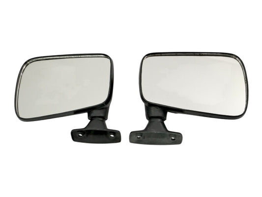 Exterior Side View Door Flag Mirror Set 75-84 VW Rabbit GTI Jetta MK1