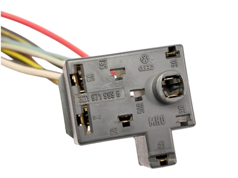 Headlight Head Lamp Switch Wiring Plug Pigtail VW Jetta Cabriolet Mk1 Scirocco