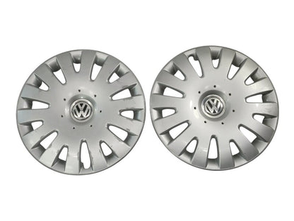 Two 16" Hub Cap Wheel Cover VW Passat B6 Jetta Golf Rabbit MK5 Mk6 1K0 601 147 G