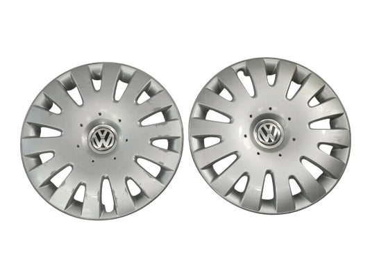 Two 16" Hub Cap Wheel Cover VW Passat B6 Jetta Golf Rabbit MK5 Mk6 1K0 601 147 G