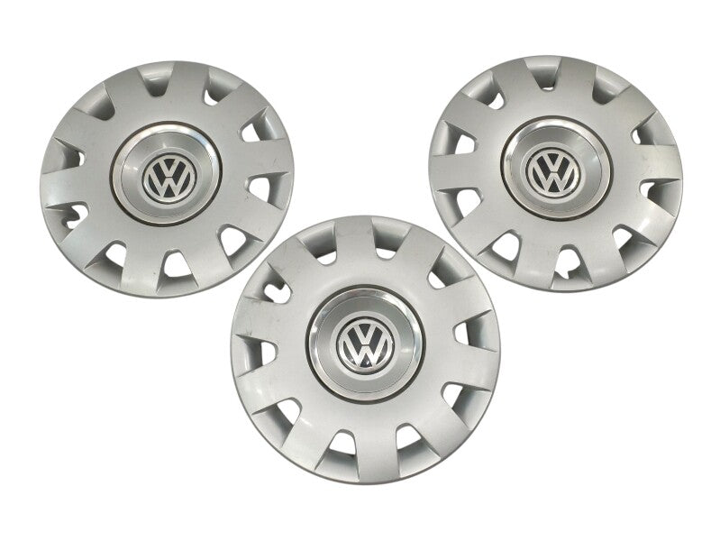 3x 15" Hubcap Hub Cap Wheel Covers 01-05 VW Passat B5.5 - Genuine - 3B0 601 147