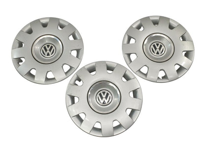 3x 15" Hubcap Hub Cap Wheel Covers 01-05 VW Passat B5.5 - Genuine - 3B0 601 147
