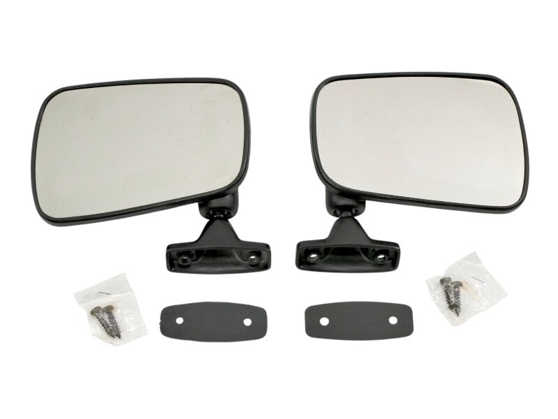 Exterior Side View Door Flag Mirror Set 75-84 VW Rabbit GTI Jetta MK1 A1