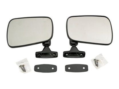 Exterior Side View Door Flag Mirror Set 75-84 VW Rabbit GTI Jetta MK1 A1