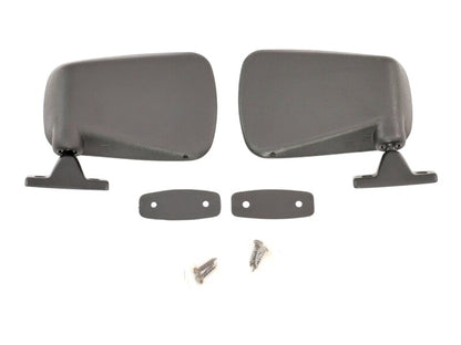 Exterior Side View Door Flag Mirror Set 75-84 VW Rabbit GTI Jetta MK1 A1