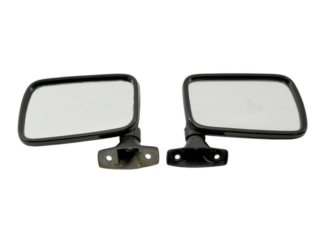 Exterior Side View Door Flag Mirror Set 75-84 VW Rabbit GTI Jetta MK1 - Hella