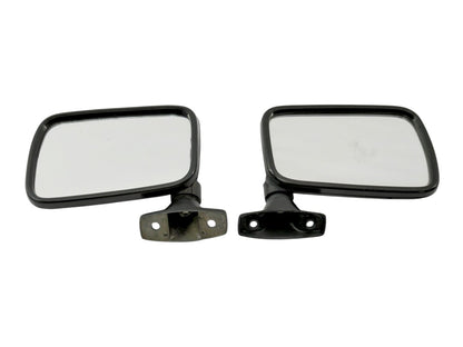 Exterior Side View Door Flag Mirror Set 75-84 VW Rabbit GTI Jetta MK1 - Hella