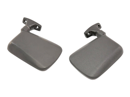 Exterior Side View Door Flag Mirror Set 75-84 VW Rabbit GTI Jetta MK1 - Hella