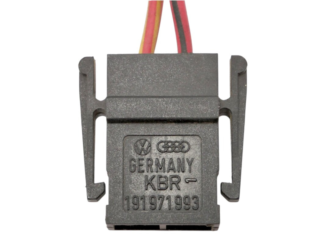 Brake Pedal Switch Wiring Plug Pigtail VW Jetta Golf GTI MK2 MK3 - 191 971 993