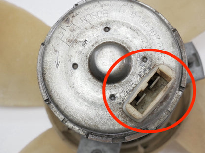 Cooling Fan Wiring Plug Pigtail 75-84 VW Rabbit Jetta Scirocco MK1 - 171 906 231