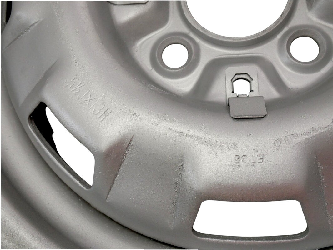 13" x 5.5" Stock Steel Wheel Rim 4x100 VW Scirocco MK1 - OEM - 171 601 025 B