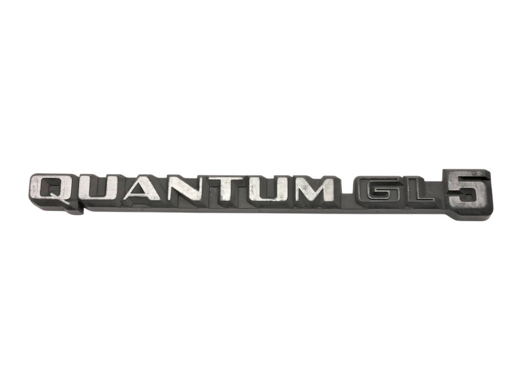 VW Quantum GL5 Trunk Emblem Badge  - Genuine OEM - 327 853 687 B