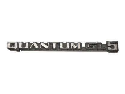 VW Quantum GL5 Trunk Emblem Badge  - Genuine OEM - 327 853 687 B
