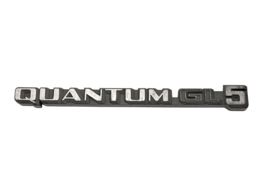 VW Quantum GL5 Trunk Emblem Badge  - Genuine OEM - 327 853 687 B