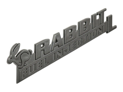 Rabbit Fuel Injection L Hatch Emblem Badge VW Rabbit MK1 - OEM - 171 853 687 AG